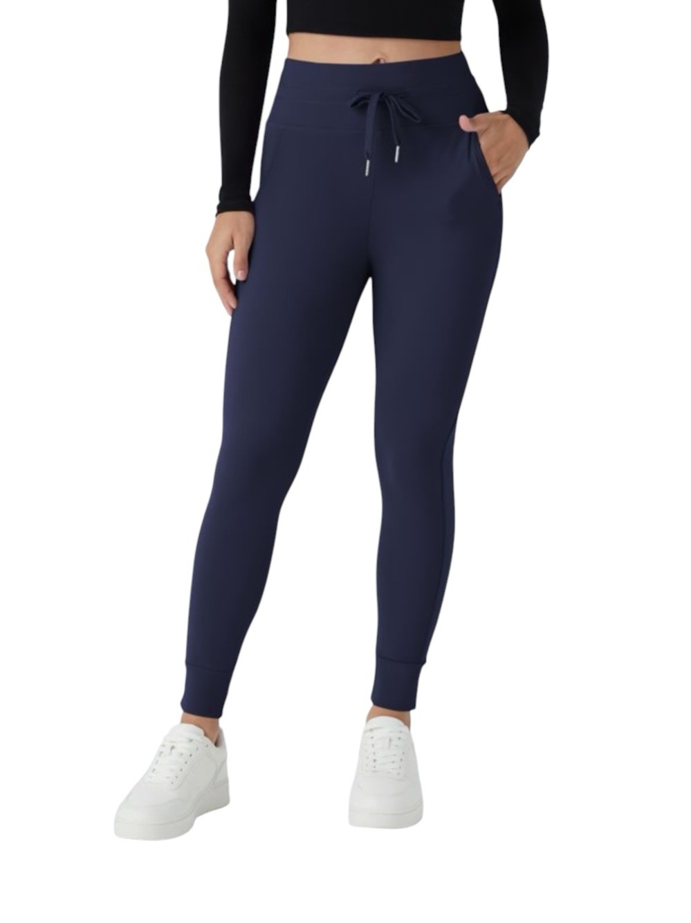 Halara - SoftlyZero Plush High Waisted Drawstring Pocket Leggings Joggers Sz L